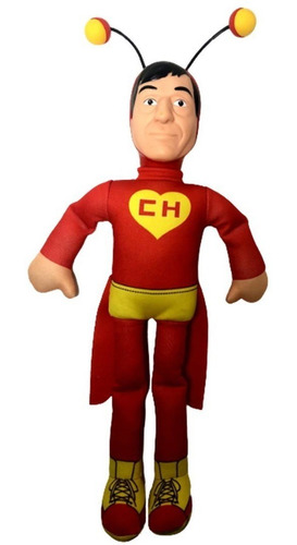 Imagem 2 de 4 de Boneco Herói Chapolin Colorado Turma Do Chaves Original Sbt