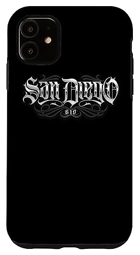 Funda Para iPhone 11 San Diego Area Code 619 - Plastico