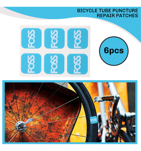 Parches Foss Para Neumáticos De Bicicleta De Secado Rápido,