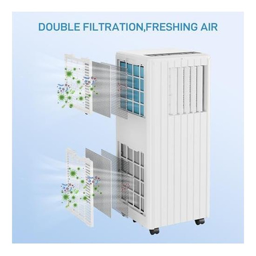 Aire Acondicionado Portátil De Takywep 8000 Btu Para Espacio