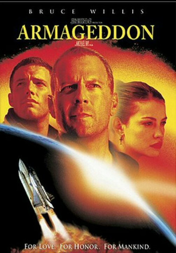 Armageddon Bruce Willis Vhs