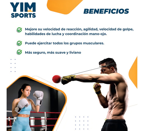Faixa de boxe Pro Box com bola de 3 níveis de dificuldade
