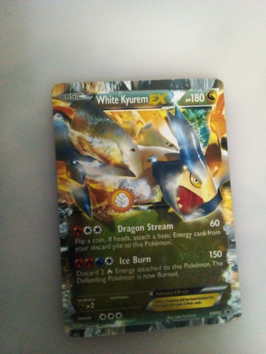 Tarjeta Pokemon White Kyurem