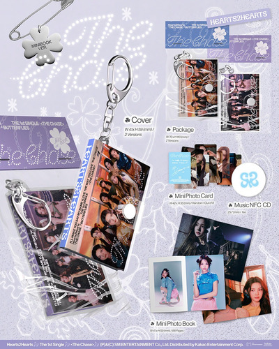 Hearts2hearts - The Chase Album Ver. Mini Book Platform Nemo