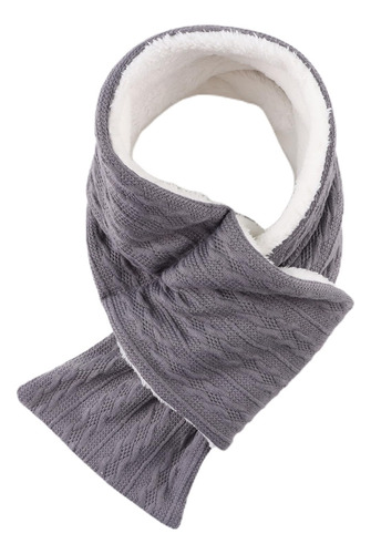Bufandas De Punto Omuky Modelo Unisex Gruesa Forro Polar Color Diseño De La Tela Talle