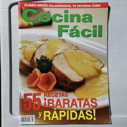 Revista Cocina Facil 55 Recetas Baratas Y Rapidas