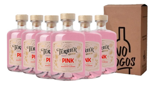 Gin Terrier Pink - Caja X6 - Oferta Vinologos 