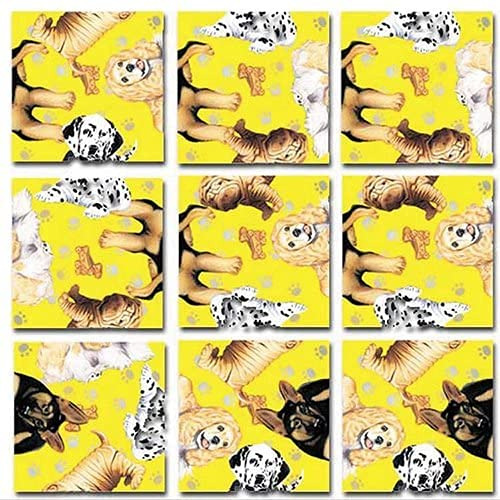 Scramble Squares Puppies - Rompecabezas Desafiante De 9 Piez