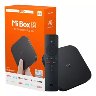 Convertidor A Smart Tv Mi Tv Box S Xiaomi 4k Ultra Hd 60fps