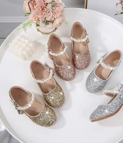 Zapatos glitter niña sale