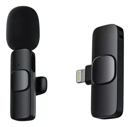 1 Micrófono De Solapa Inalámbrico Compatible Con Ios