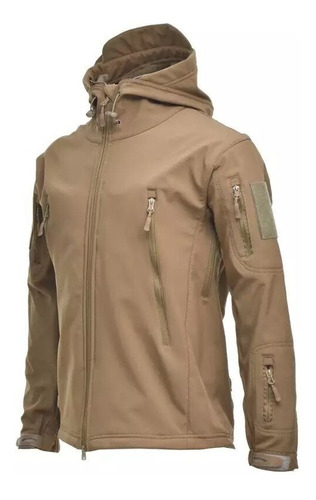 Shark Soft Shell Chaqueta Hombres Caliente Cortavientos Abri