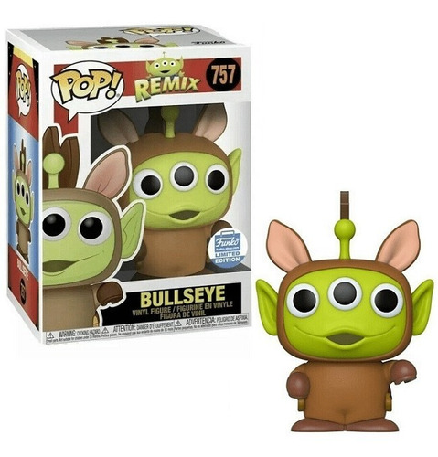 Funko Pop Bullseye Remix Alien #757 Funko Shop Exclusivo