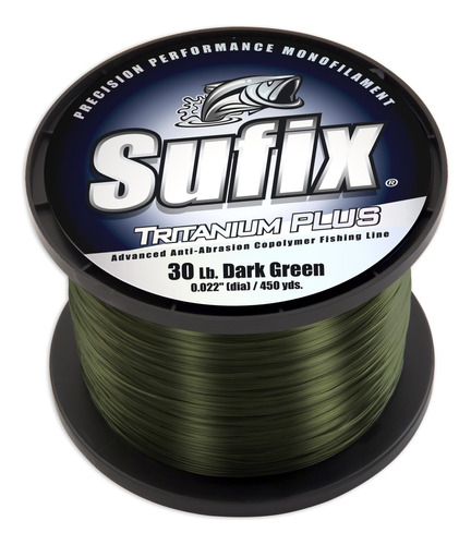 Tritanium Plus Linea Pesca (1 4 Libras) Color Verde Oscuro