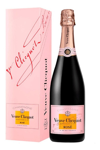 Champagne Veuve Clicquot Rosé + Estuche