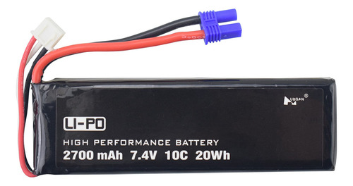 Sea Jump Reemplazo De Batería Lipo 2x7.4v Mah 10c Con Carg