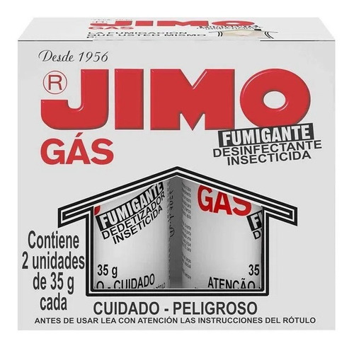 Jimo Gas 2 Tubos Fumigante