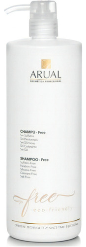  Shampoo Para Cabello Hidratante Reparador Arual Free 1 L