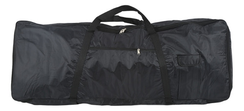 Funda Para Teclado, 76 Teclas, Tela Oxford, Color Negro, S