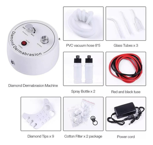 Maquina Microdermoabrasion Diamante 3 En 1 Multifuncion
