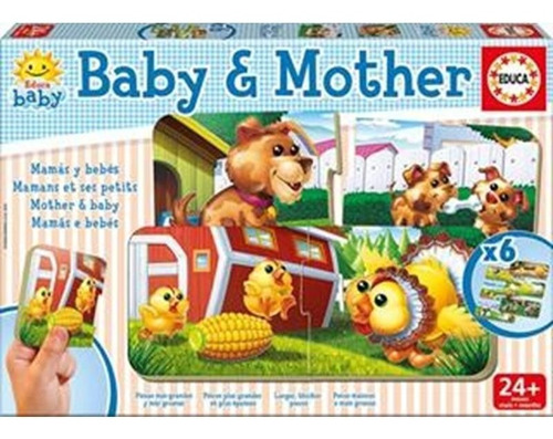 Rompecabezas Puzzle Baby And Mother 6 En 1 Educa Pr