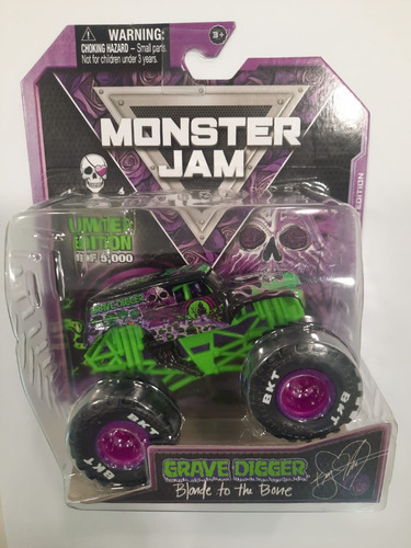 Monster Jam 2022, Grave Digger, Edicion Limitada 1/5000