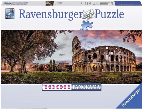 Imagen 1 de 2 de Puzzle 1000pz Coliseo Al Atardecer -ravensburger 150779