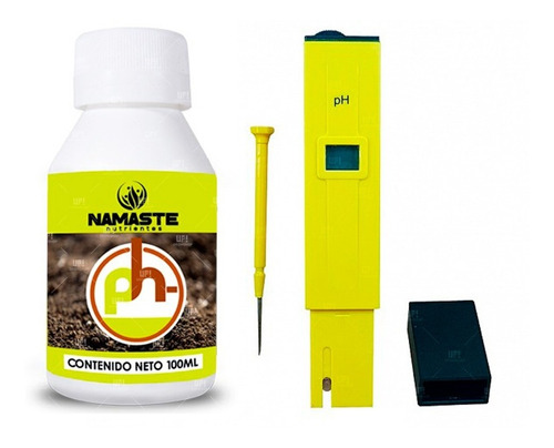 Medidor De Ph Digital Con Namaste Reductor De Ph 100ml