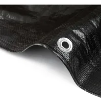 Comprar  Rafia Cubrecerco Negra Con Ojales 1,50 Mts De Ancho X 10 Mt