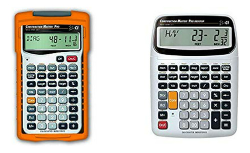 Calculated Industries 4065 Construction Master Procalculator (Reacondicionado)