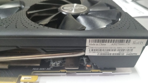 Placa De Video Amd Sapphire Pulse Radeon Rx 580 8gb Dual (Usado)
