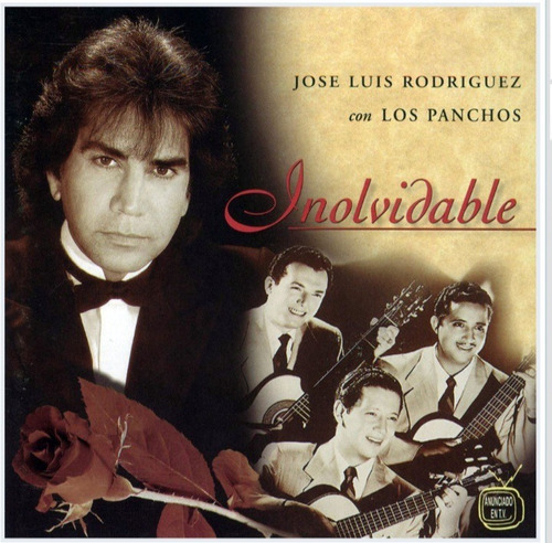 Cd José Luis Rodríguez Inolvidable Con Los Panchos P53 