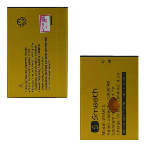Bateria Smooth Star 5 Sabana Grande