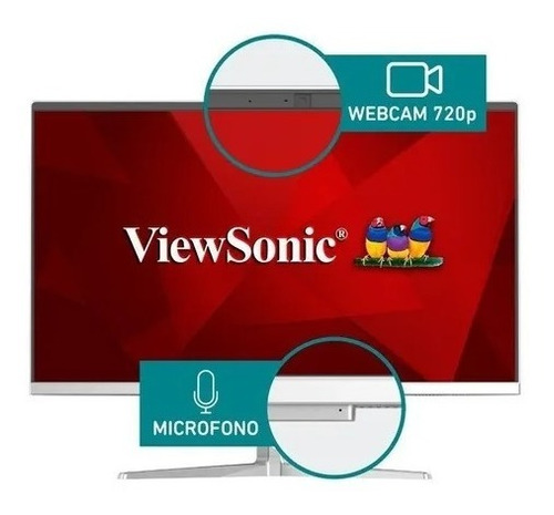 All In One Viewsonic Core I5 16gb Ssd 480gb Webcam 27 Fullhd