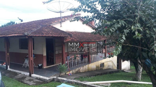 Chácara Com 2 Dormitórios À Venda, 4064 M² Por R$ 880.000,00 - Jardim Estância Brasil - Atibaia/sp - Ch0009
