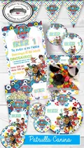 Comprar Kit Imprimible Fiesta Patrulla Canina Invitacion Candy Bar