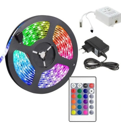 Tira De Luces Led Rgb Tik Tok Rgb 5 Metros Con Control