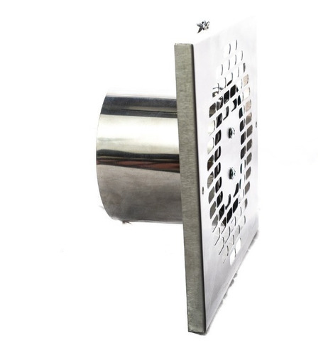 Extractor De Aire Para Baño De Acero Inox De 4''
