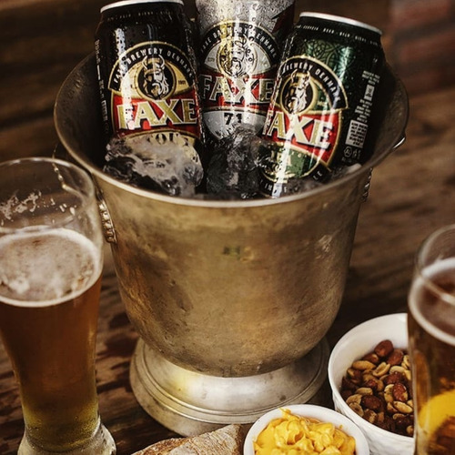 Imagen 3 de 10 de Cerveza Faxe Black 4.7% Lata 1000ml. - Dinamarca