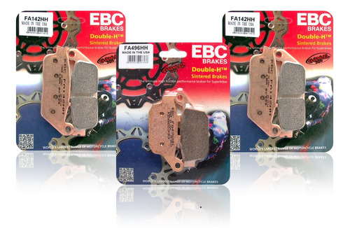 Pasillas De Freno Ebc Hh Juego Honda Cb 650 Fa Abs 14-18