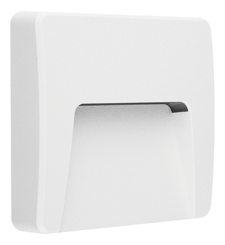 Lampara Exterior Ip65 Aplique Cuadrado Blanco