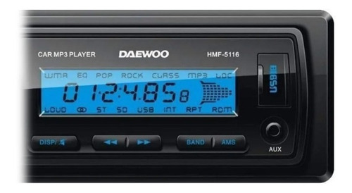 Estéreo Auto Desmontable Bluetooth C Remoto Daewoo Di3238m3
