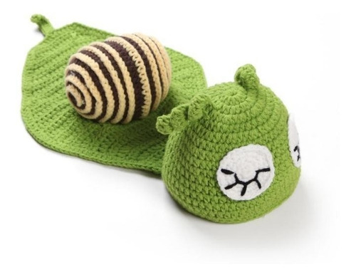Imagem 4 de 4 de Conjunto Newborn Caracol - Prop Fotografia Maternidade Bebe