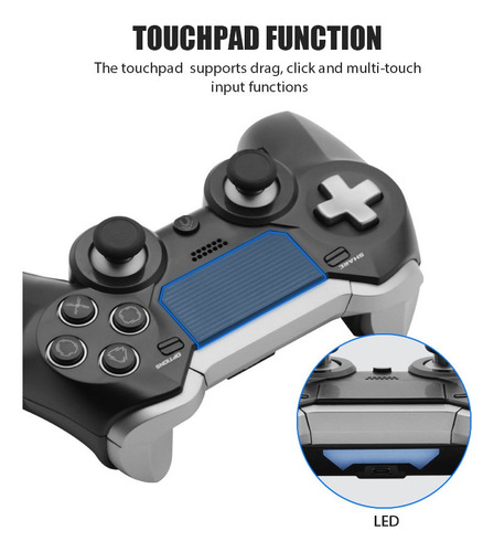 Imagen 10 de 10 de Joystick Scuf Gamer Inalambrico Ps4 Compatible Negro
