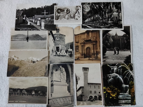12 Postales Antiguas De Europa. Desde 1927