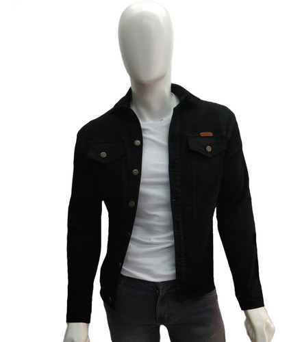 Imagen 4 de 4 de Chaqueta De Mezclilla Deslavada Caballero Hombre Juvenil