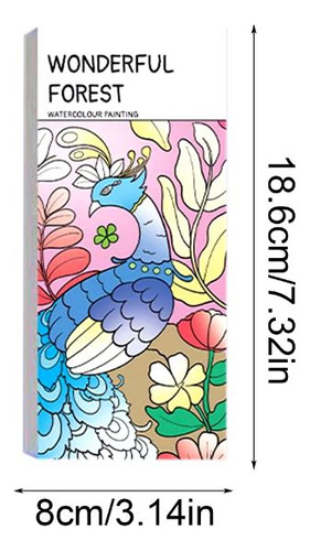 Libros Para Dibujar Con Acuarelas Incluidas, Libro Colorear