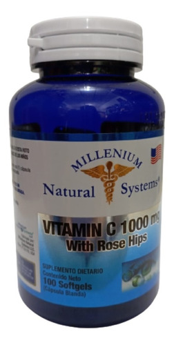 Vitamina C 1000mg Natural Systems - Unidad a $43000