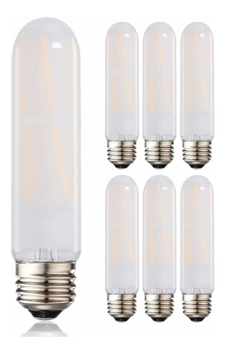 Leools Bombilla Led Esmerilada T10, Bombilla Led Tubular Reg