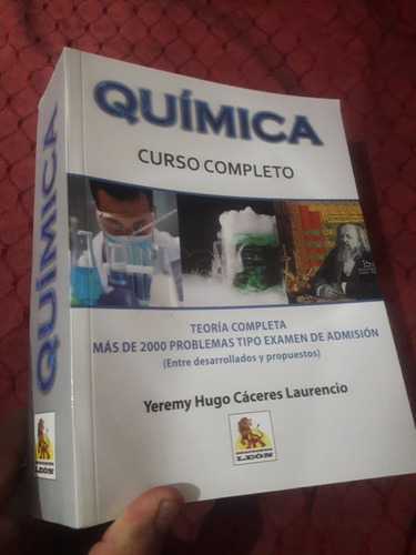 Libro Química Curso Completo 2000 Problemas Ediciones León